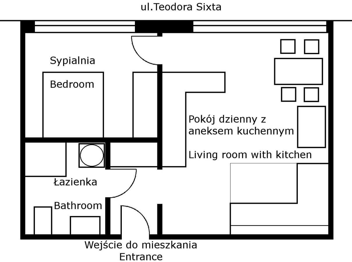 Jazz Apartment Bielsko-Biala Bagian luar foto